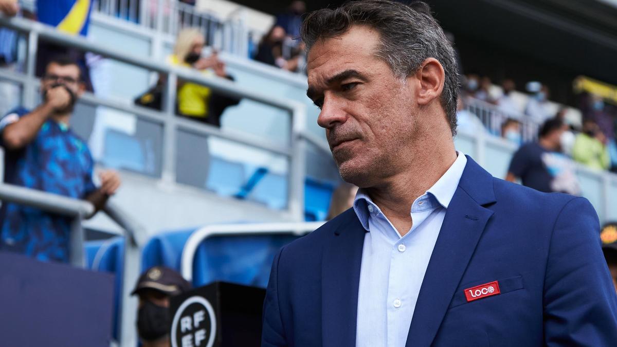 Luis García, durante su etapa en el Mallorca.