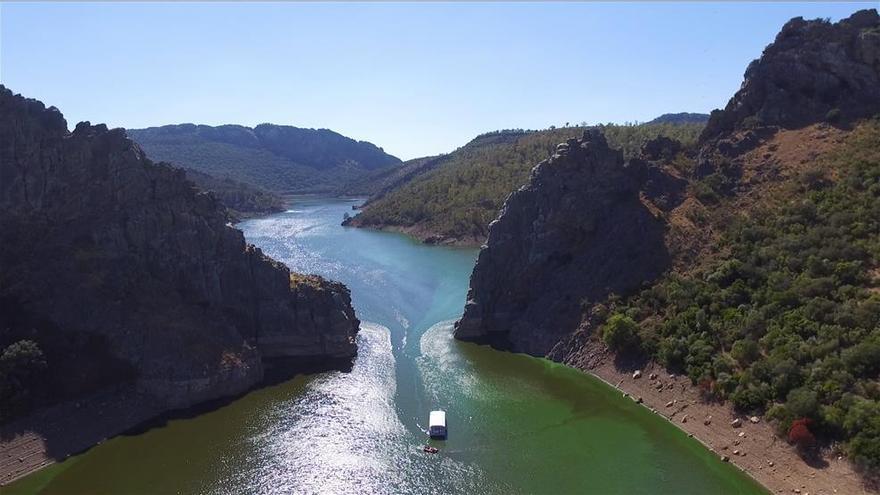 La reserva hidráulica del Tajo está al 59,9% y la del Guadiana al 56,1%