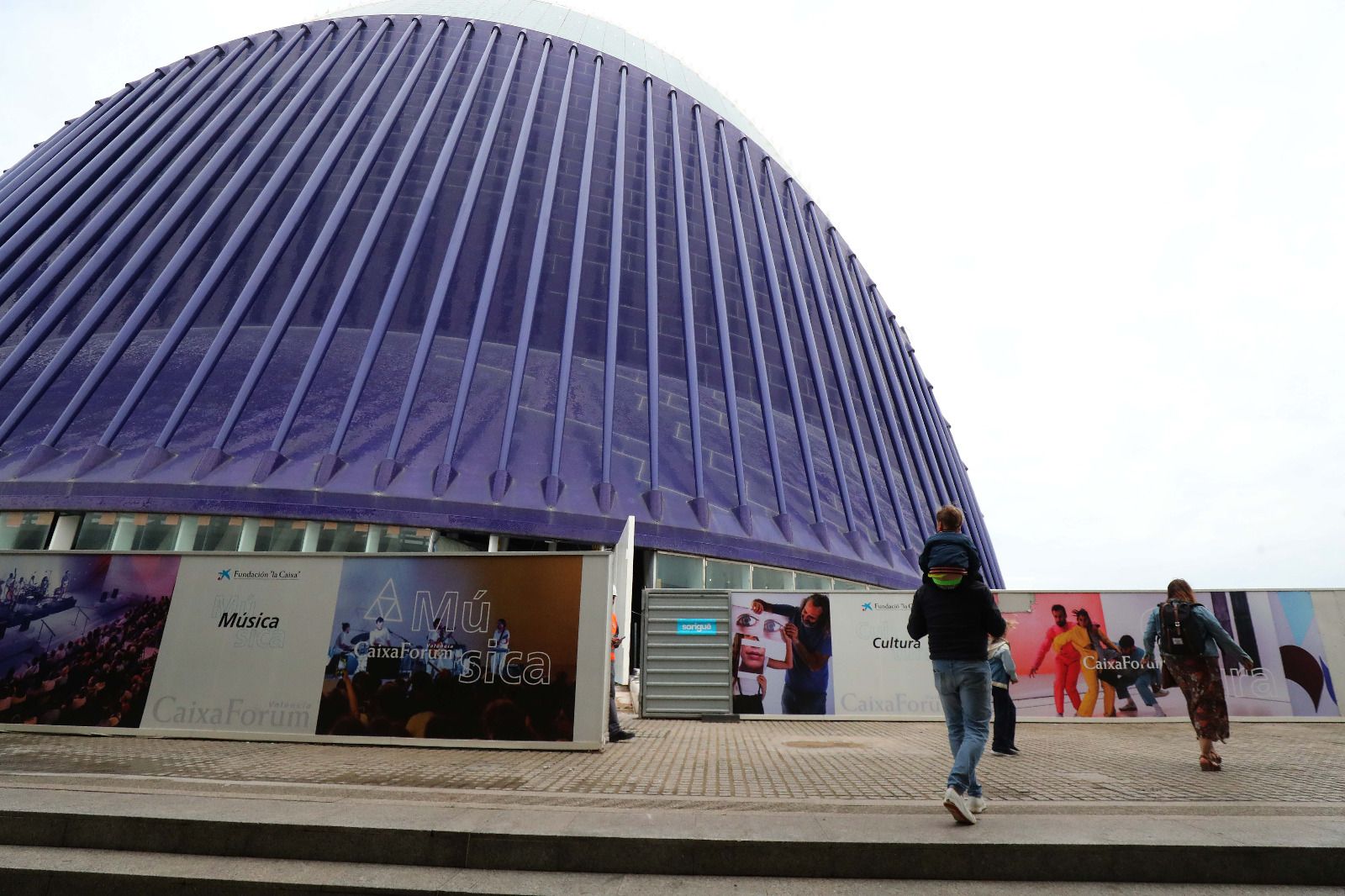 Así avanzan las obras del Caixaforum Valencia