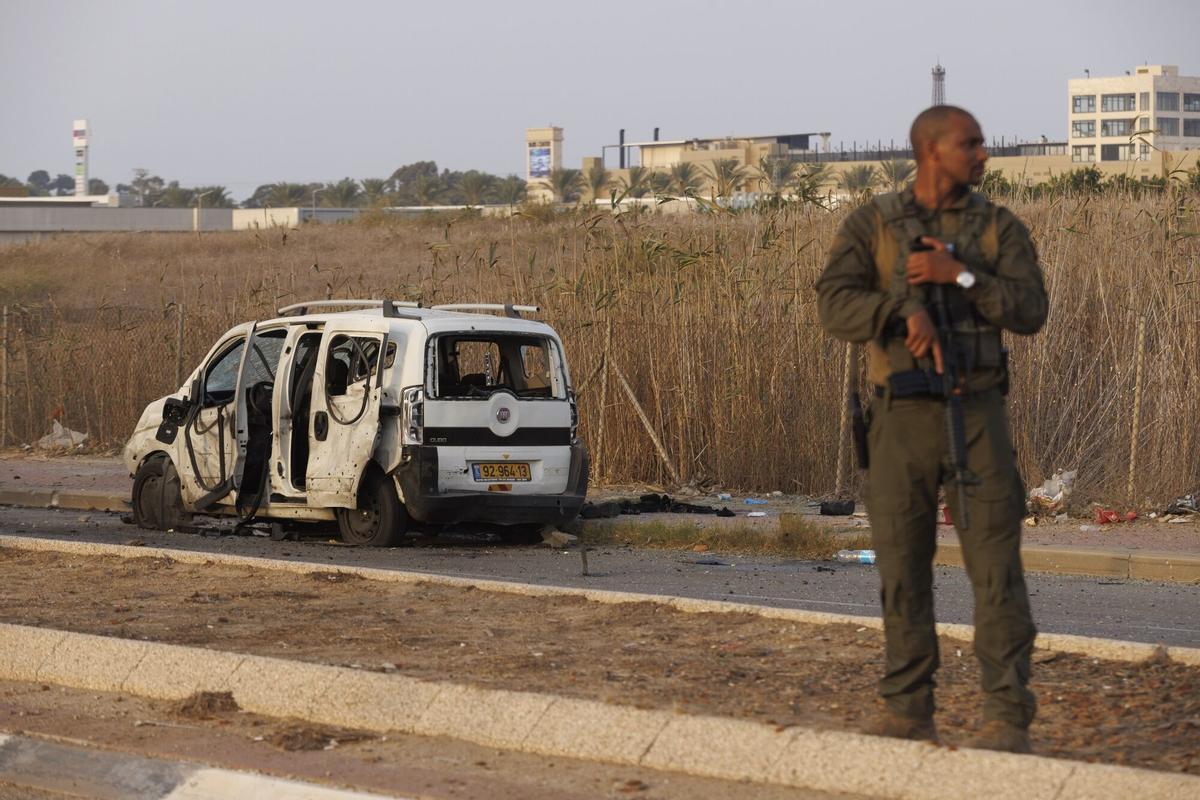 Así ha quedado el kibbutz Beeri, en Israel, atacado por Hamás