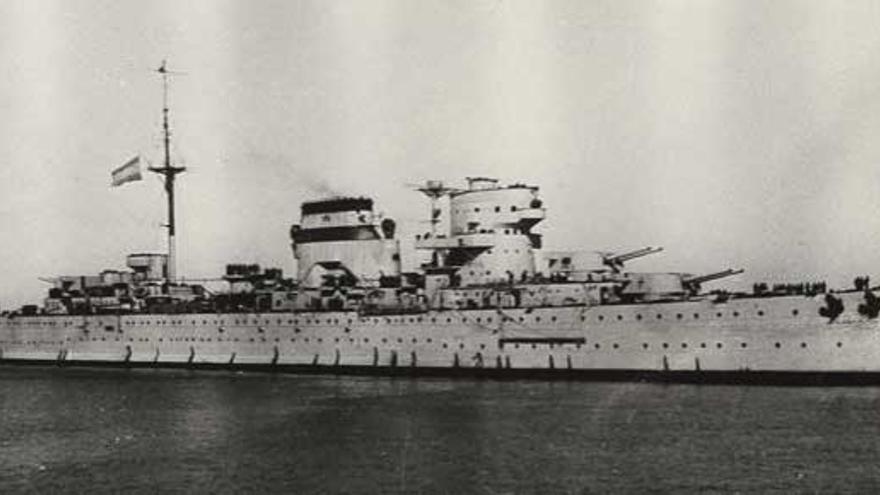 85 años del hundimiento del crucero Baleares