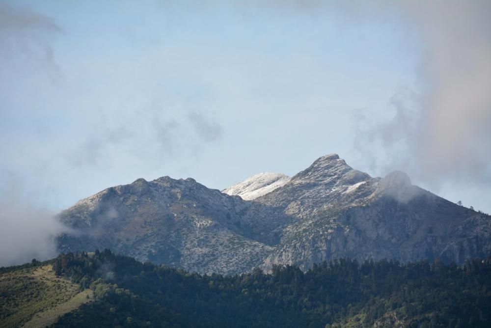 Primera nevada de la temporada en el Torrecilla.