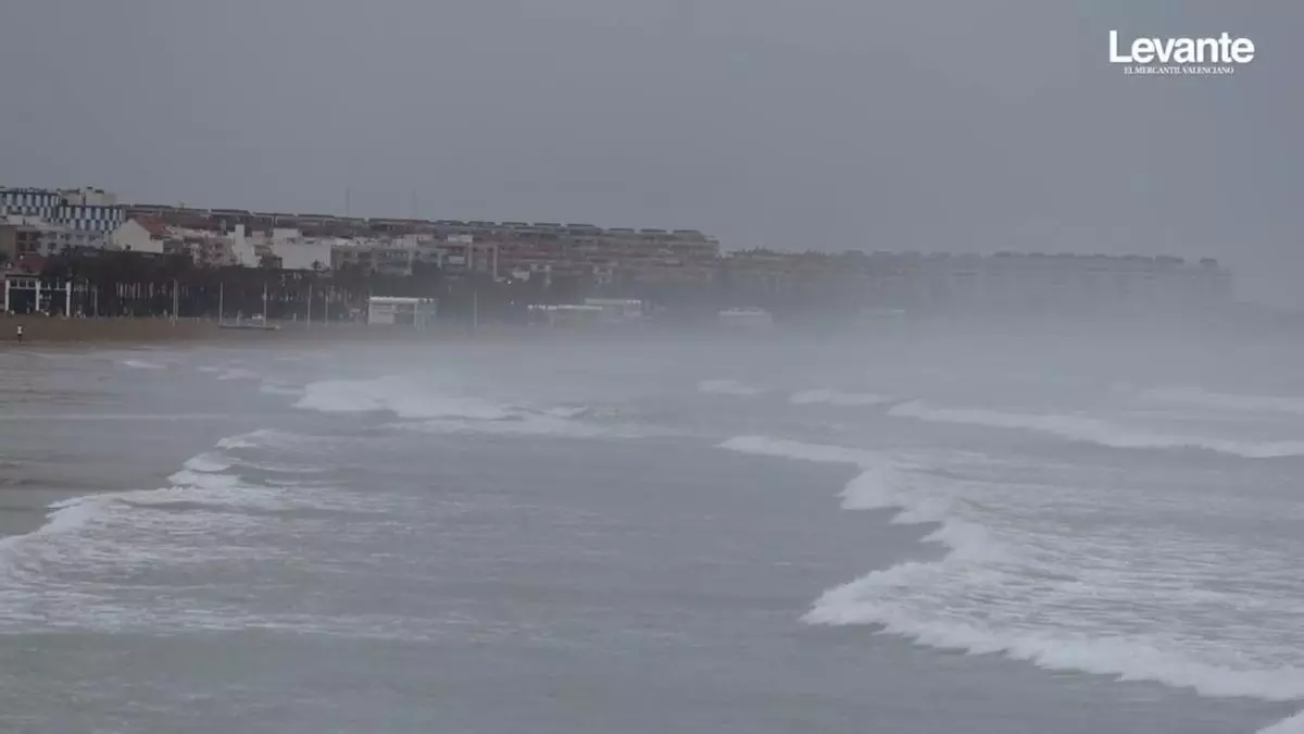 Nuevo aviso amarillo por lluvias en València: Tormentas y una bajada de las temperaturas