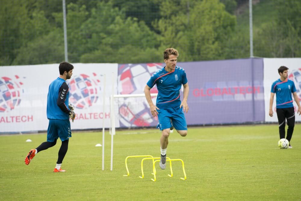 Entrenamiento del Real Oviedo