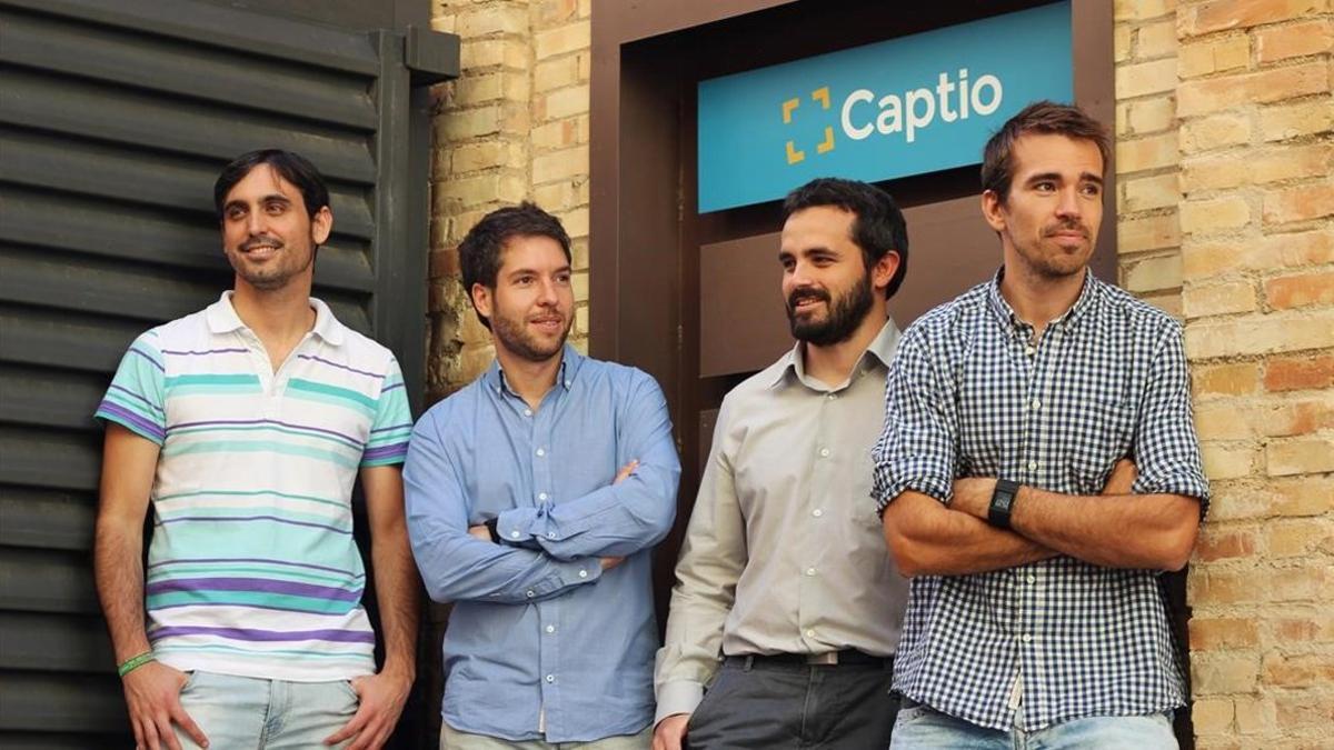 El equipo de Captio.