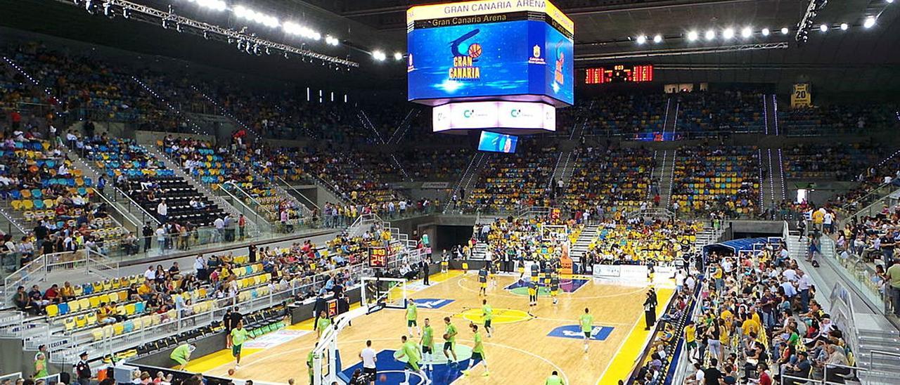 Pabellón deportivo Gran Canaria Arena, propiedad del Cabildo