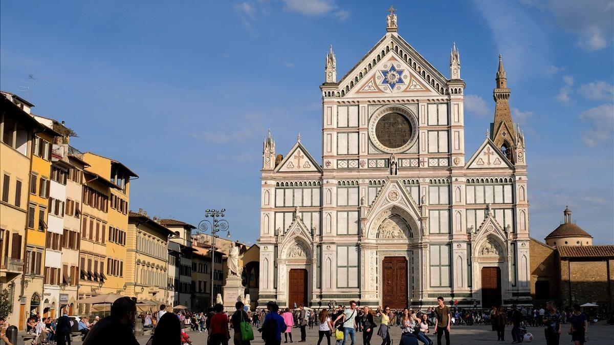 Basílica de la Santa Cruz de Florencia.