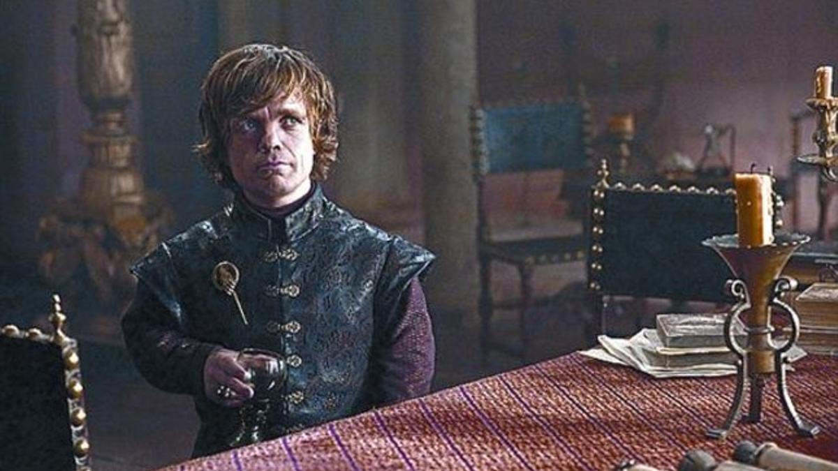 Peter Dinklage, en el papel de Tyrion Lannister, en la serie.