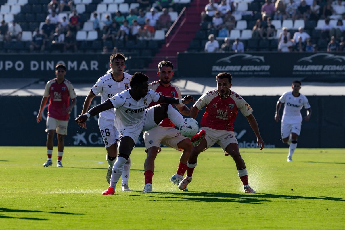 El Málaga CF disputa en Ceuta su cuarto amistoso esta pretemporada.