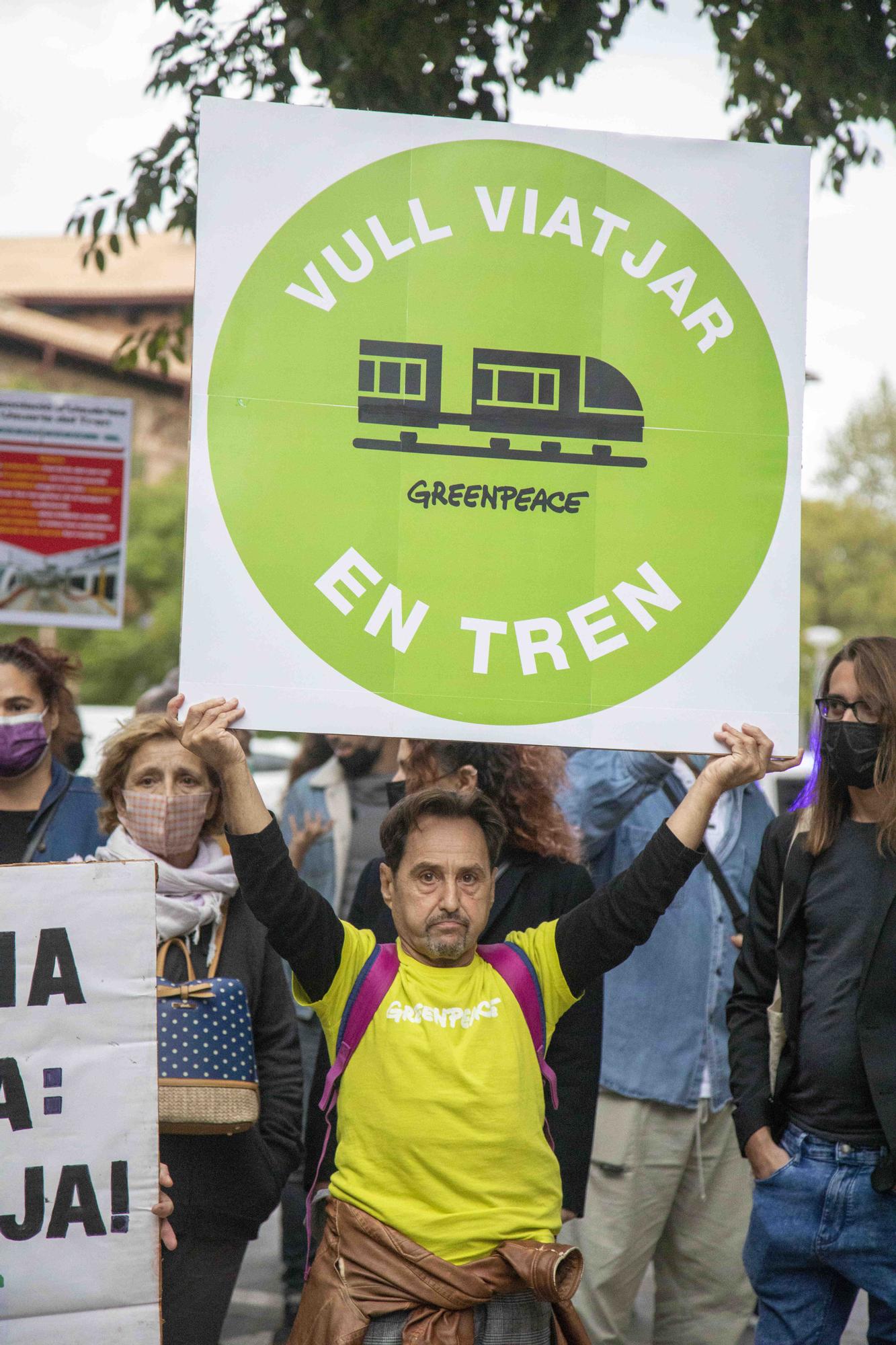 Manifestación juvenil en Palma: Contra la crisis, «justicia climática»