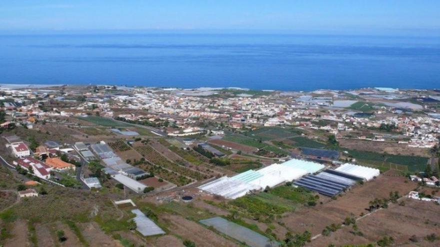 Una vista panorámica de la zona de cultivos de la Comarca Nordeste.