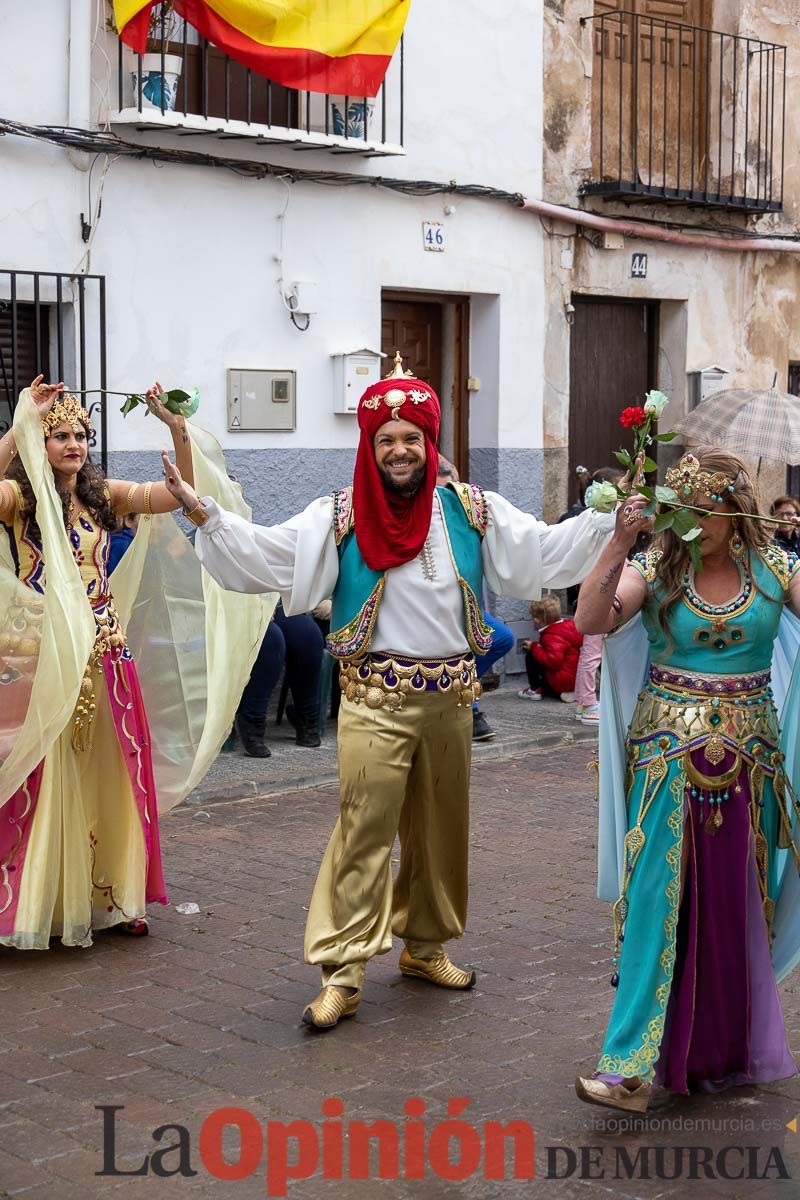 Desfile de Moros y cristianos y parlamento en las Fiestas de Caravaca