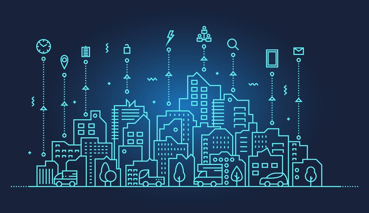 Las ciudades inteligentes o smart cities son aquellas que emplean la tecnología de la información y comunicación (TIC) para crear territorios más eficientes y sostenibles