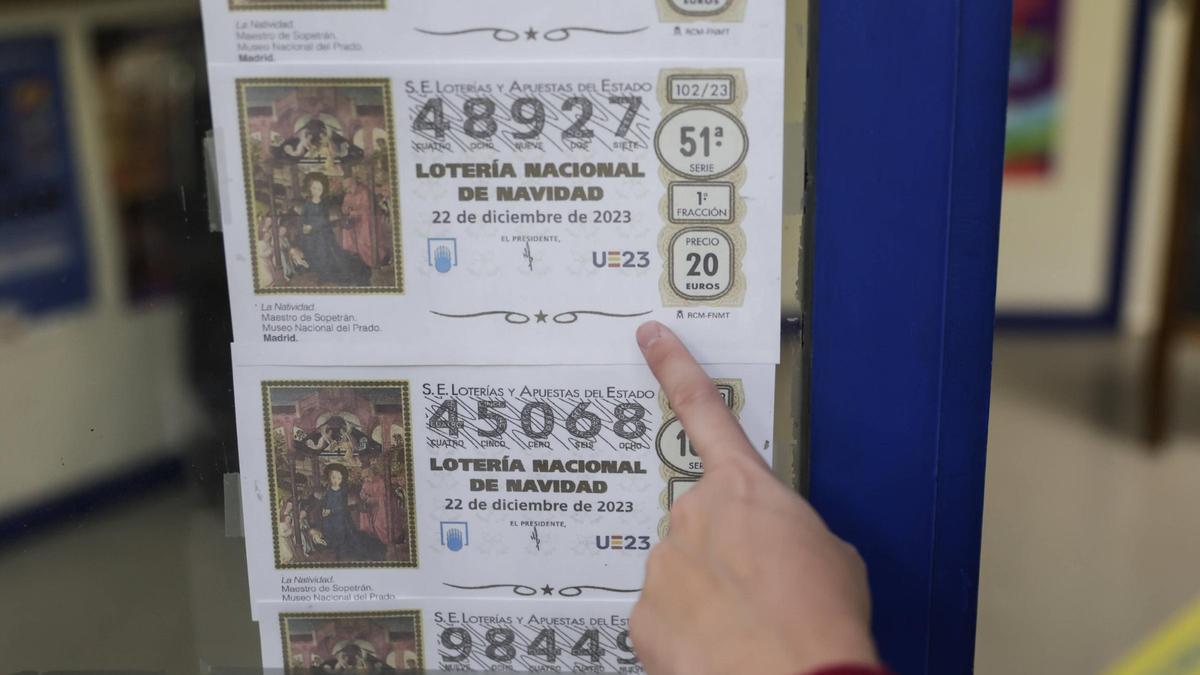 Lotería de Navidad en Barcelona