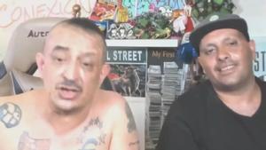 Simón Pérez y Sergio Jiménez en uno de los directos desde Vilanova