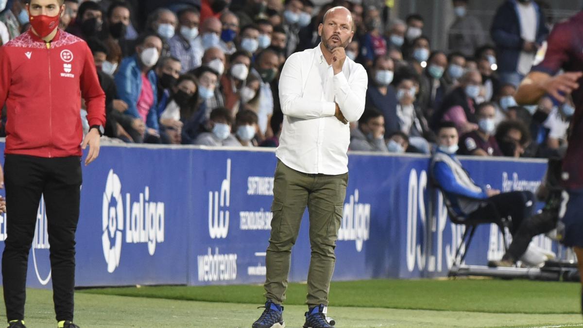 El mister, en el último partido fuera de casa