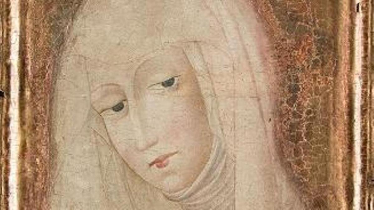 Detalle de la tabla de Gonçal Peris que se ha vendido por 120.000 euros.