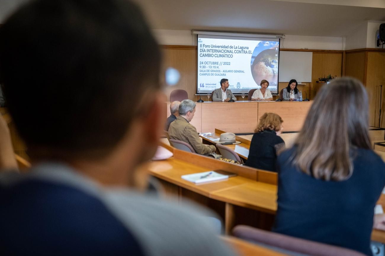 Foro de expertos sobre el cambio climático en la ULL