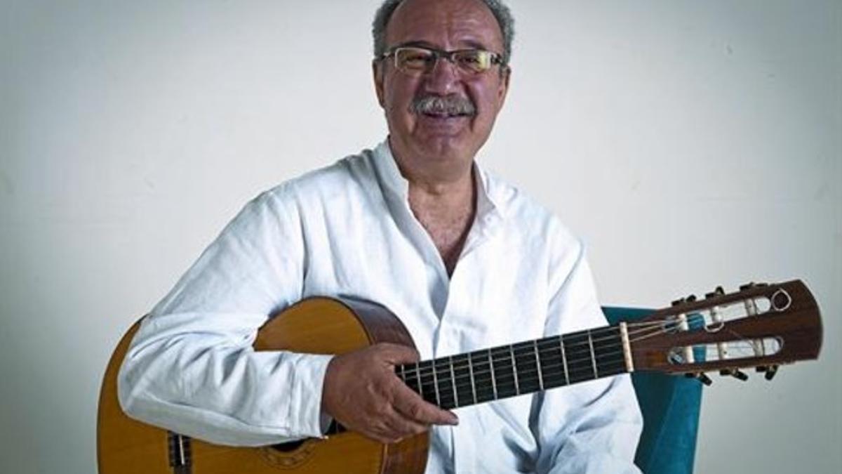 El guitarrista y compositor barcelonés Jaume Torrent, en una fotografía tomada esta semana.