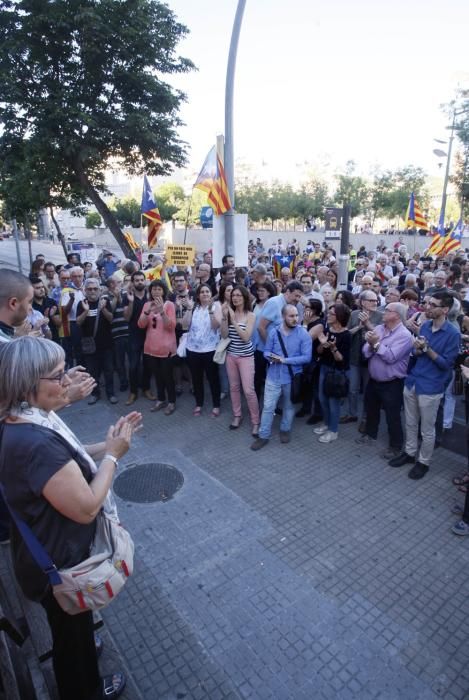 Concentració a Girona