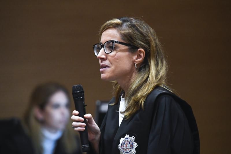 04-11-19 LAS PALMAS DE GRAN CANARIA. CIUDAD DE LA JUSTICIA. LAS PALMAS DE GRAN CANARIA. Juicio contra un hombre que mató a su sobrino en Puerto del Rosario.   Fotos: Juan Castro.  | 04/11/2019 | Fotógrafo: Juan Carlos Castro