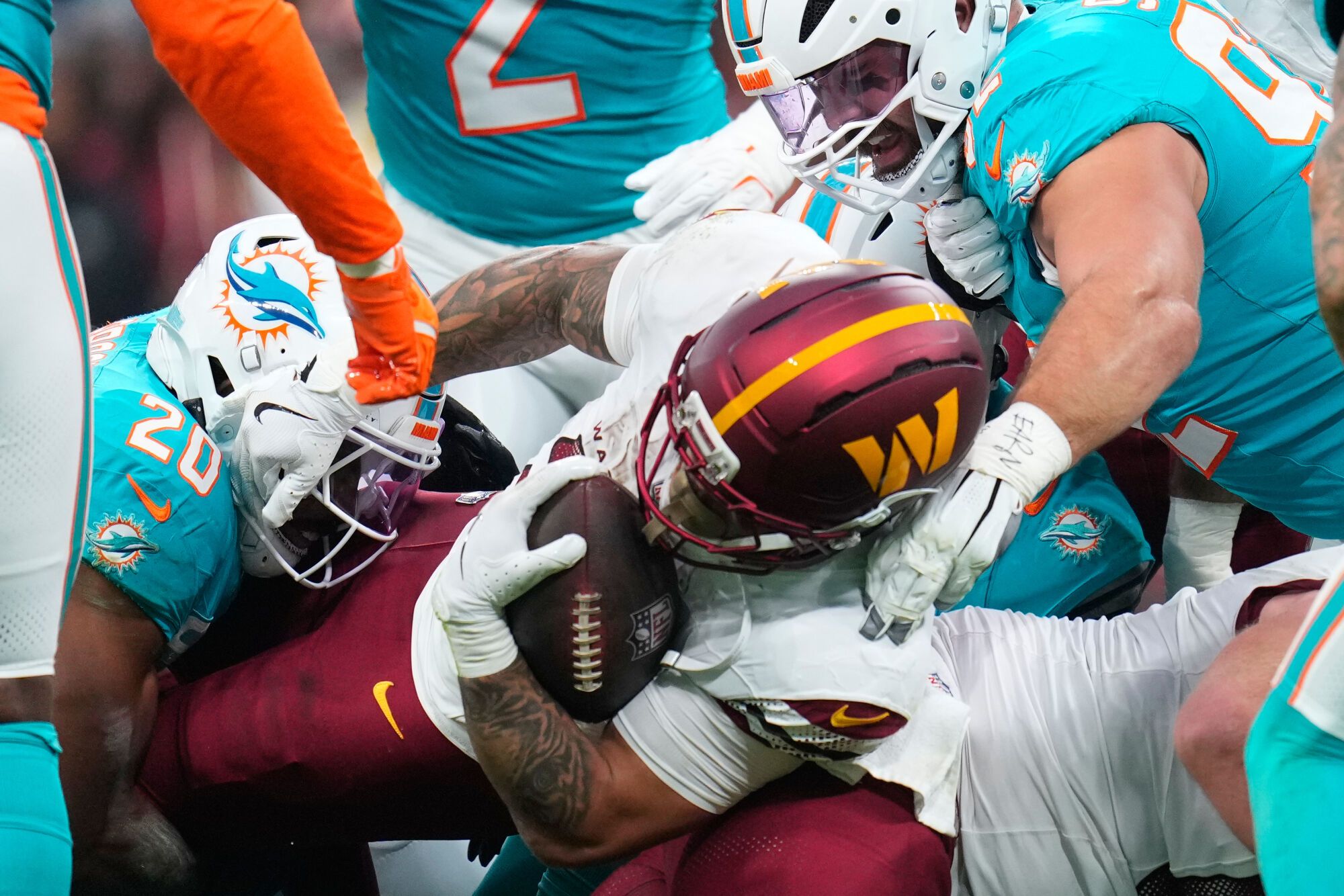 NFL en Madrid: Miami Dolphins - Washington Commanders.