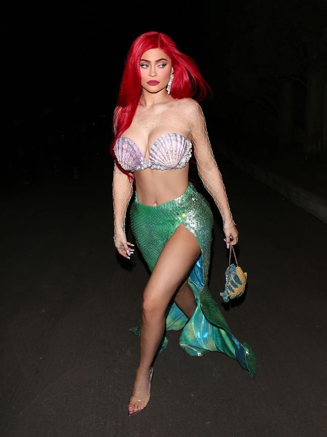 Kylie Jenner, de Sirenita en Halloween 2019