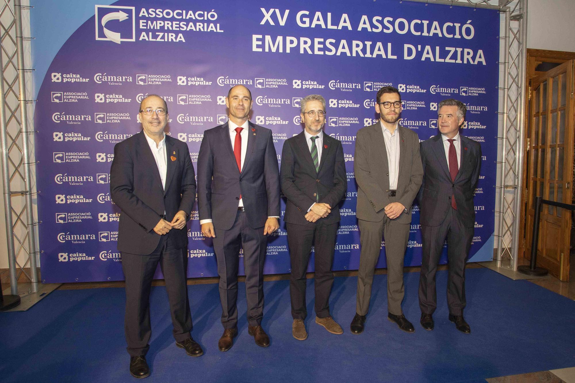 Las mejores imágenes de la Gala de la Economía de Alzira