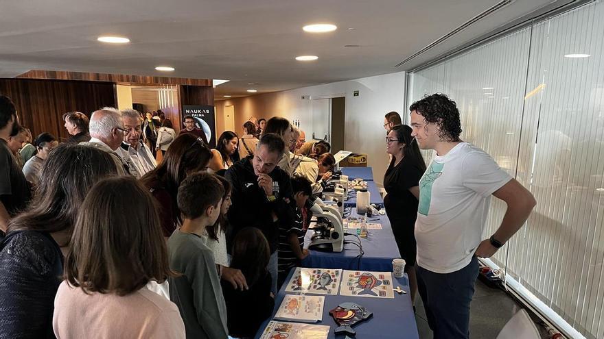 Éxito de participación en la jornada de divulgación científica de la UIB en Palma