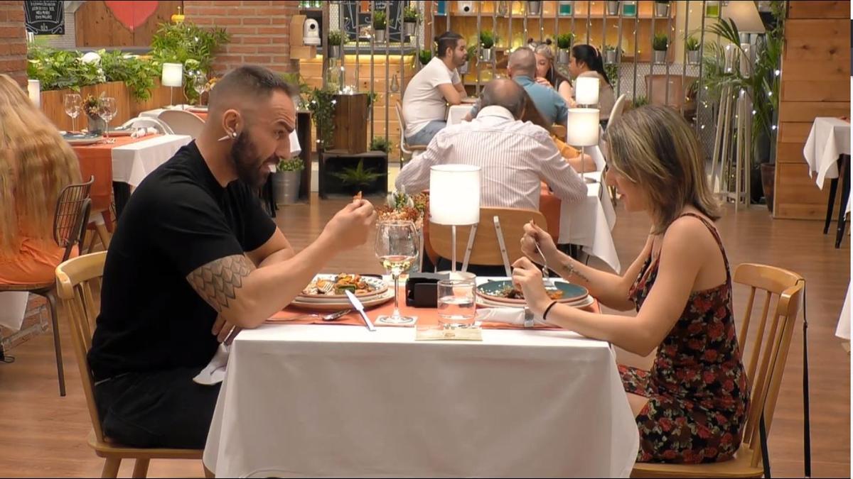 Andrés y Lucía cenan el el programa &#039;First Dates&#039;