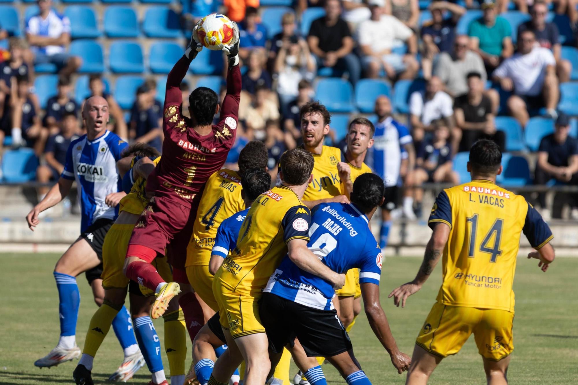 El Hércules vuelve a desilusionar al Rico Pérez