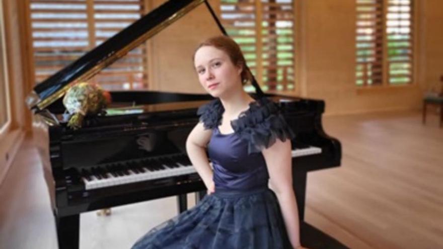 La joven pianista Sofiia Zholobova. | DI