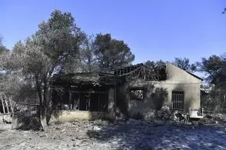 Incendio al norte de Atenas deja una víctima mortal tras dos días de lucha contra el fuego