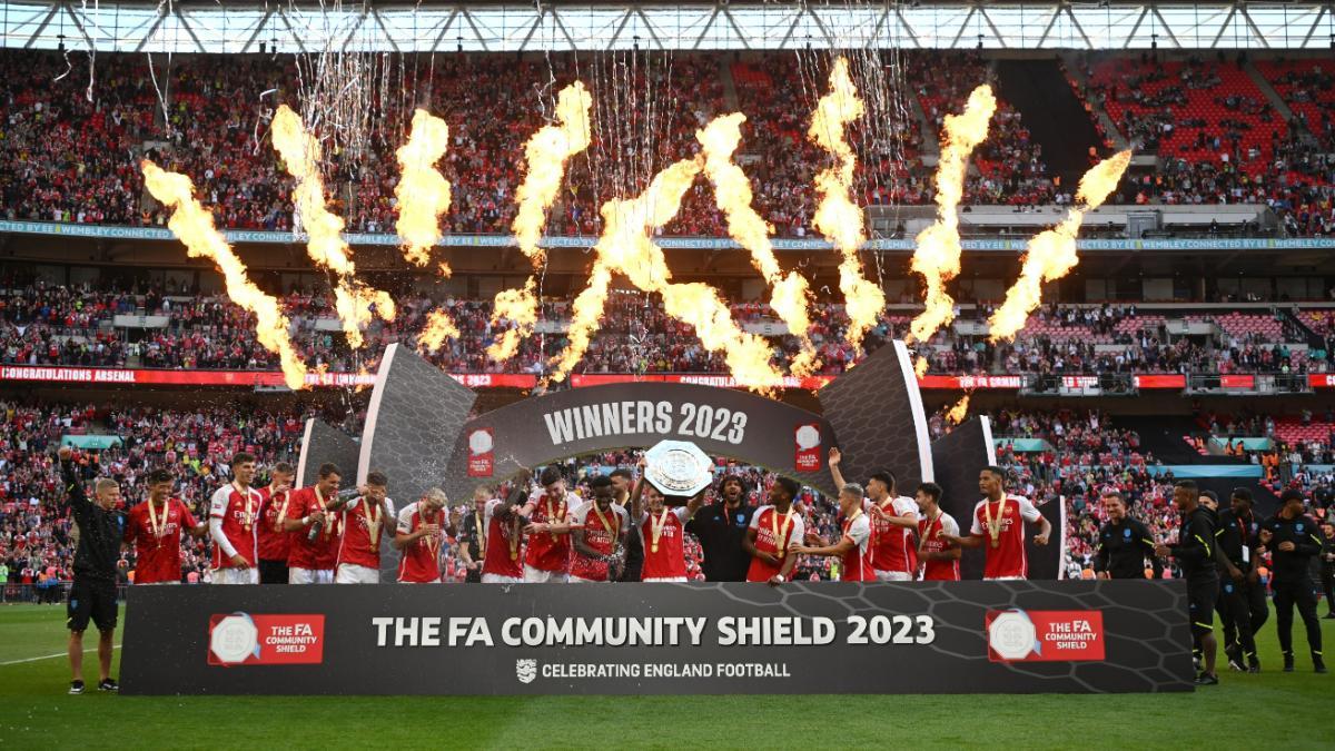 El Arsenal, campeón de la Community Shield