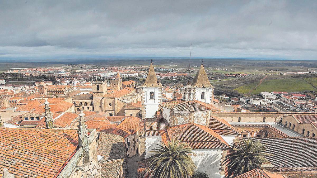 Vista general de Cáceres.