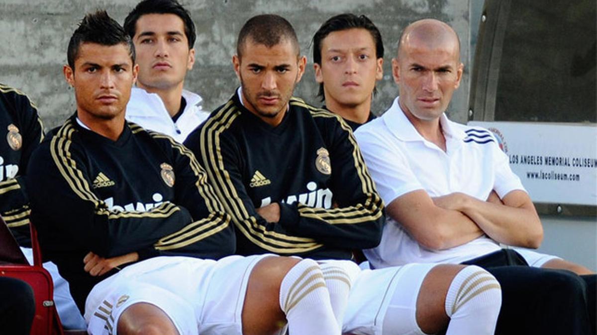 Cristiano y Zidane, separados por Benzema