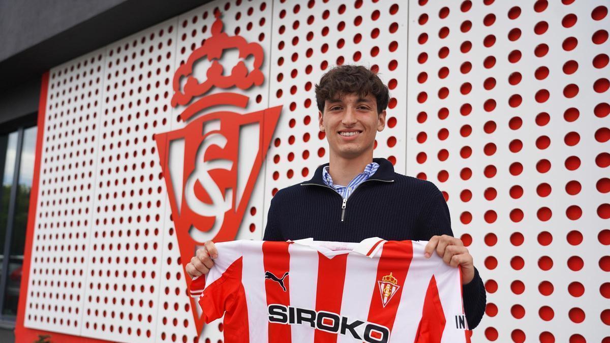El canterano del Sporting, Marco Suárez, amplía su contrato hasta 2029