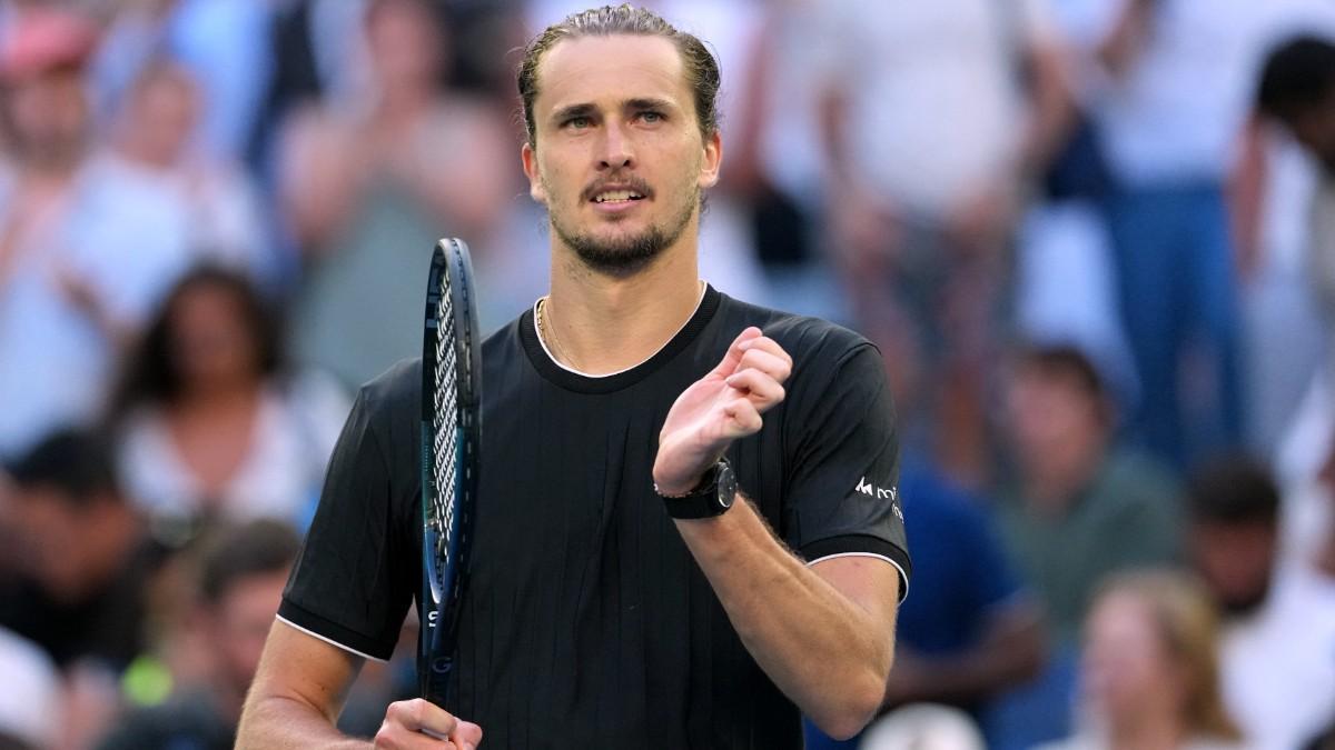 Alexander Zverev, tras ganar a Francisco Cerúndolo