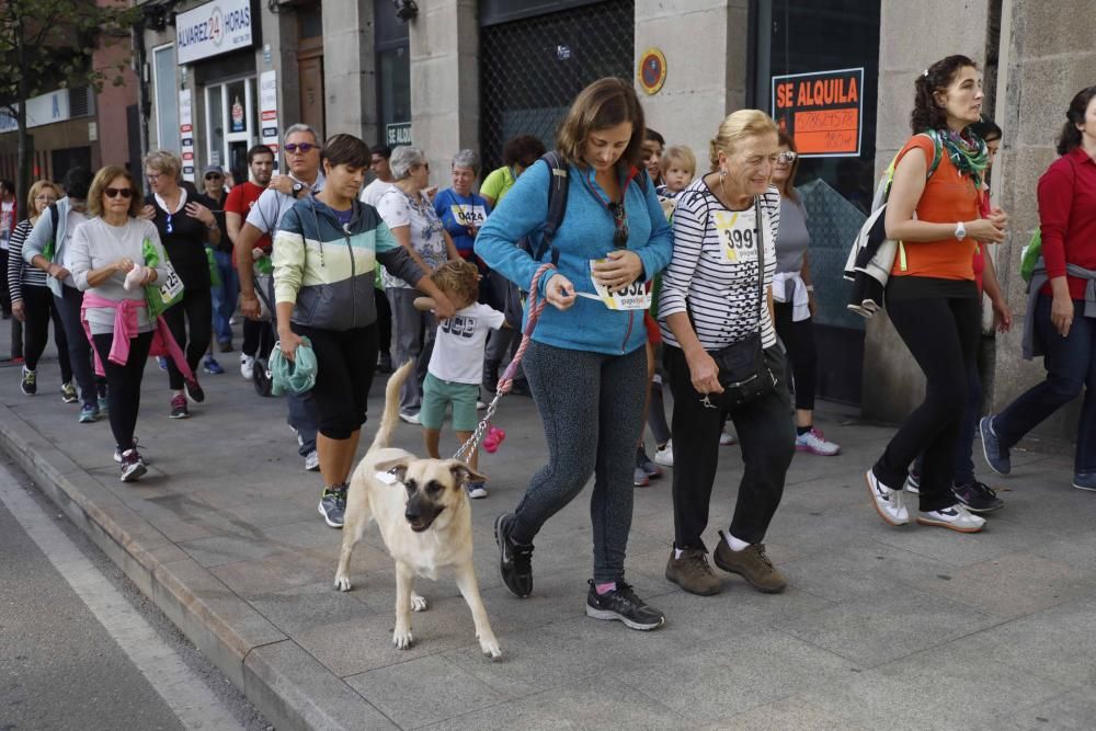 Alrededor de 3.000 personas participaron en la mañana del domingo en la marcha solidaria de 9 kilómetros de Aspanaex.