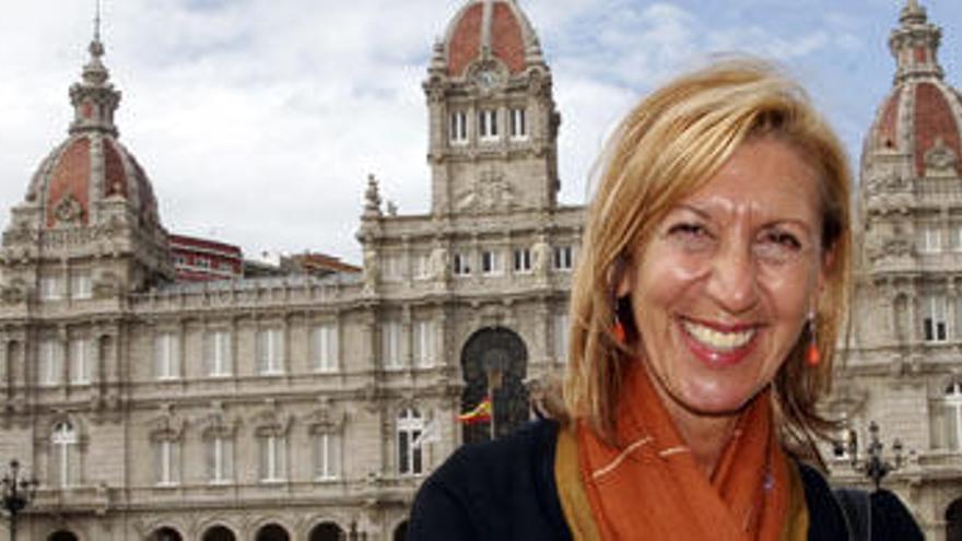 Rosa Díez: &quot;Hay mucho censor por el Parlamento gallego&quot;