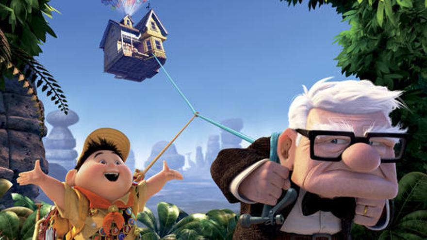 Un fotográma de la película &quot;Up&quot;.