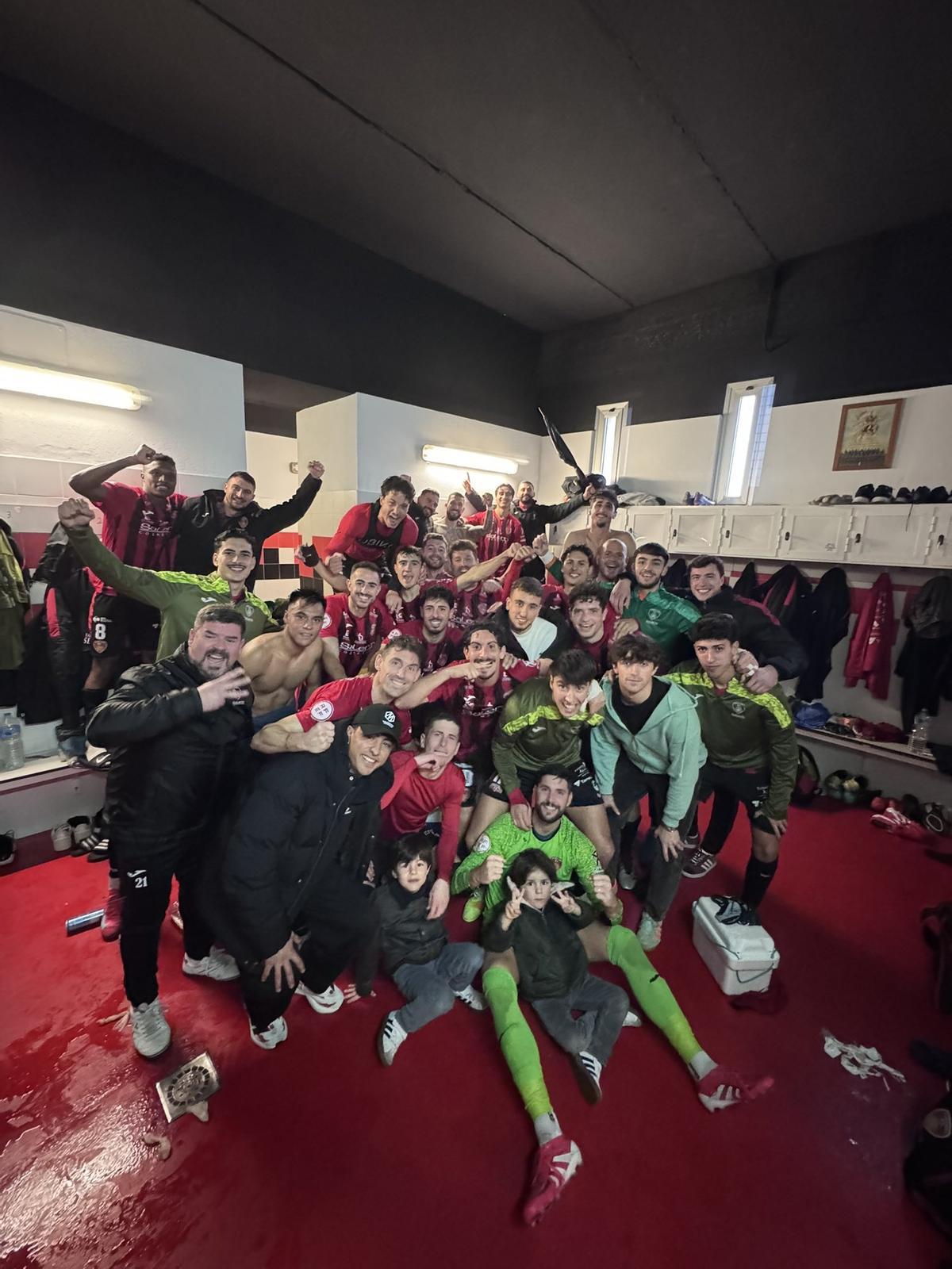 Foto de la victoria del Salerm ante el Antoniano.