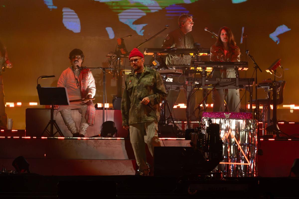 Gorillaz, durante su concierto en la tercera jornada del Primavera Sound 2026.