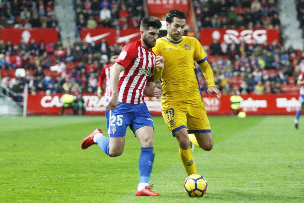 El partido entre el Sporting y el Alcorcón, en imágenes