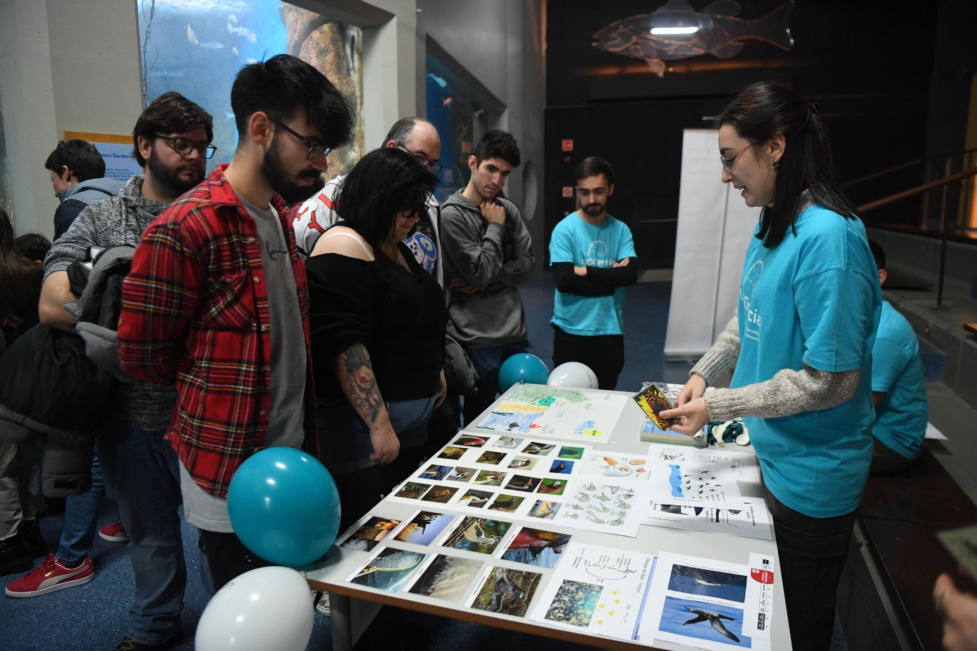 Feria Isabel Zendal, un día para la ciencia en el Acuarium Finisterrae