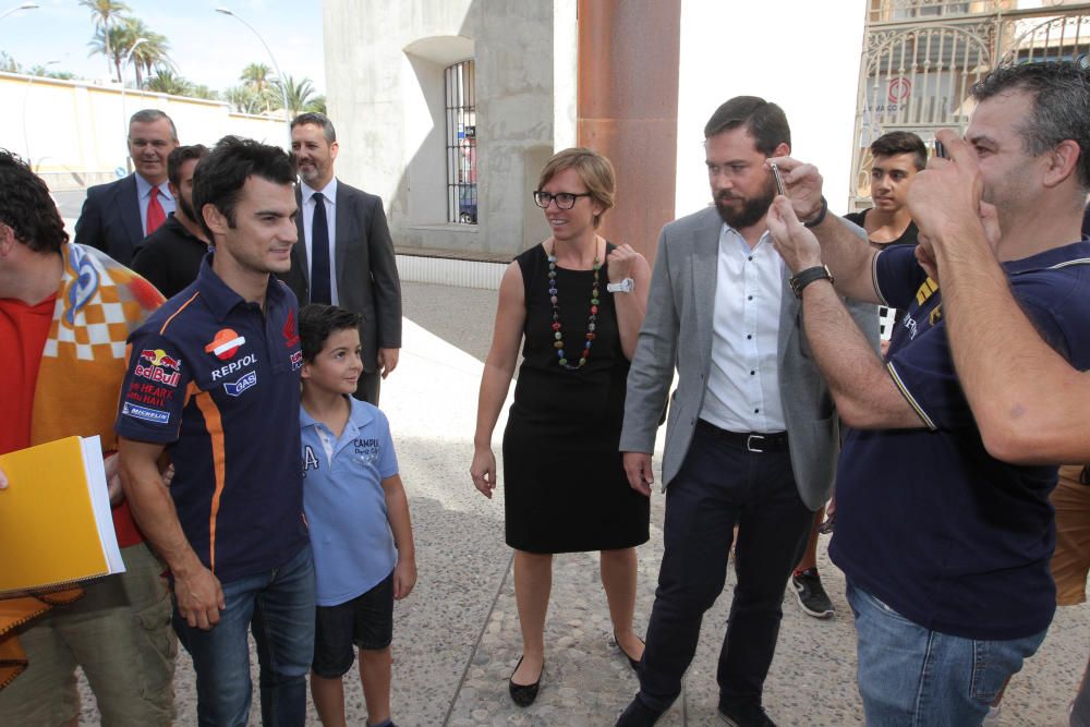 Pedrosa visita Cartagena