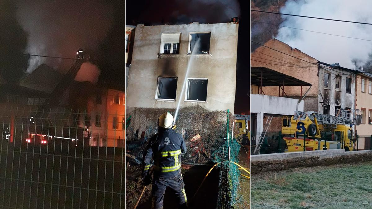 El incendio de Cangas del Narcea.