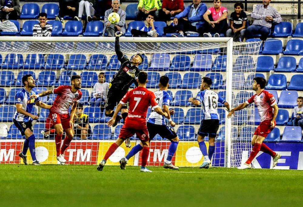 Hércules - Lleida: Las imágenes del partido