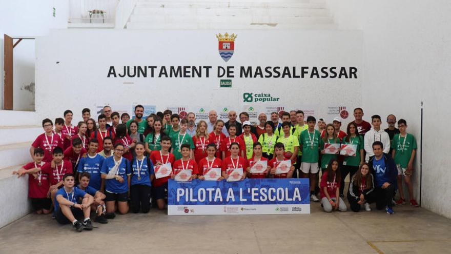 La segona trobada de Pilota a l&#039;Escola dirigida als alumnes d&#039;ESO va ser tot un èxit a Massalfassar.