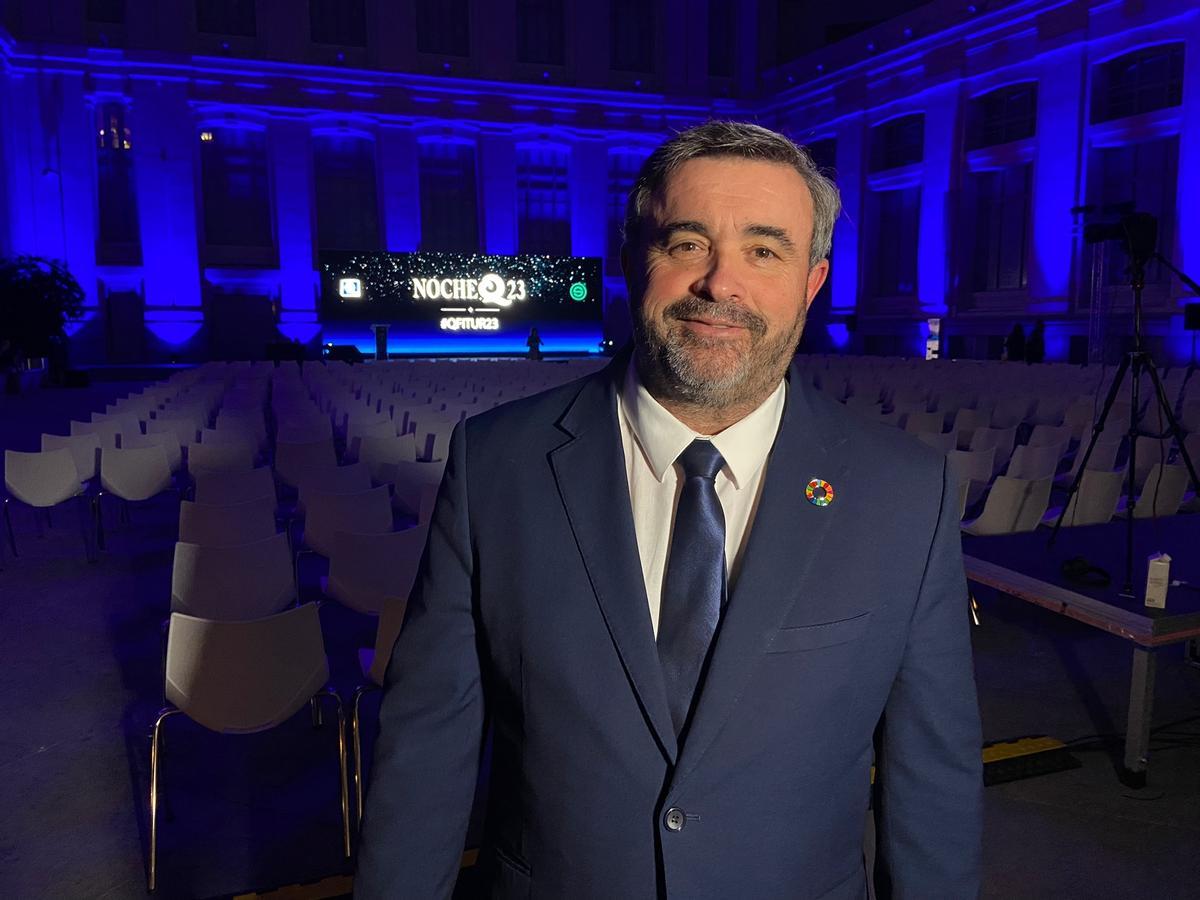 José Manuel Penalva, alcalde de Crevillent, en la gala Noche Q 23.